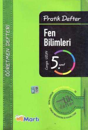 Pratik Defter Fen Bilimleri 5. Sınıf Öğretmen Defteri