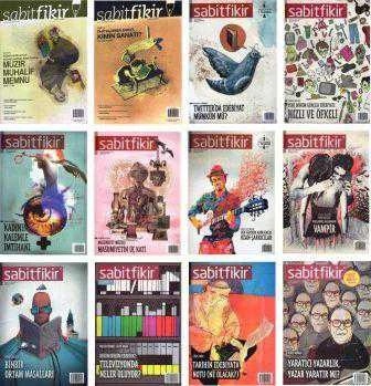 Sabitfikir Güncel Edebiyat Dergisi 2012 Yılı 10 Sayı Takım