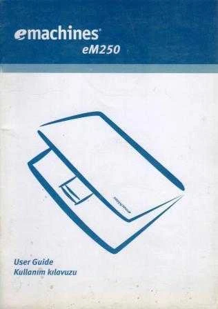 Emachines eM250 User Guide / İngilizce - Türkçe