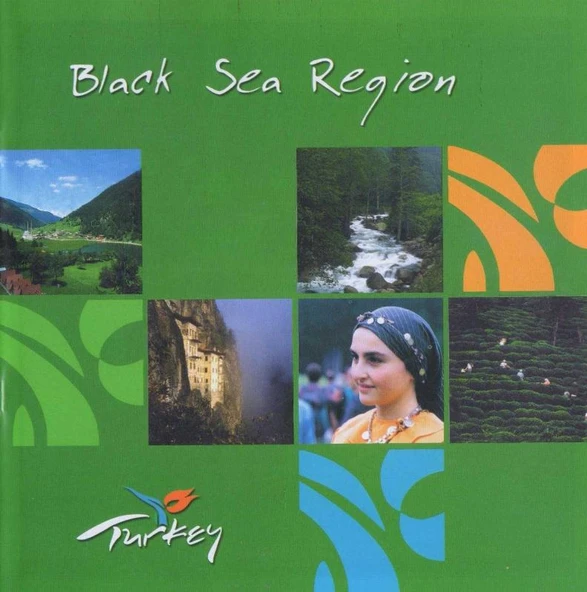 Black Sea Region - İngilizce Karadeniz Bölgesi - Kuşe Kağıda Renkli Resimli İlk Baskısı