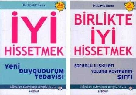 Dr. David Burns Hissetmek Seti 2 Kitap Takım (İyi Hissetmek + Birlikte İyi Hissetmek "Sorunlu İlişkileri Yoluna Koymanın Sırrı"  Bilişsel ve Davranışçı Terapiler Serisi 22