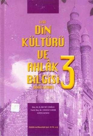 Lise 3 Din Kültürü ve Ahlak Bilgisi Ders Kitabı
