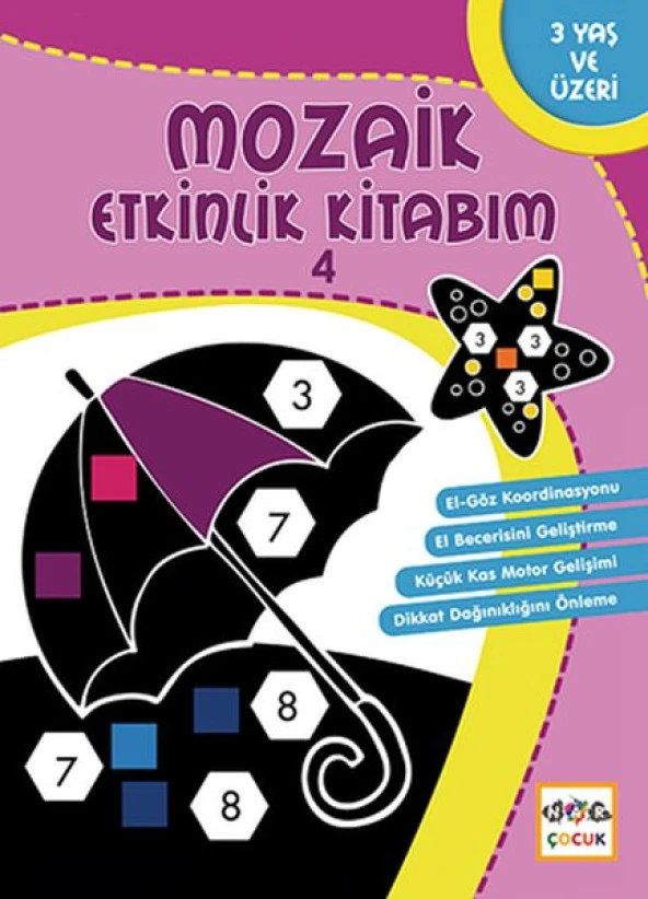 Mozaik Etkinlik Kitabım 4 (Altıgen)