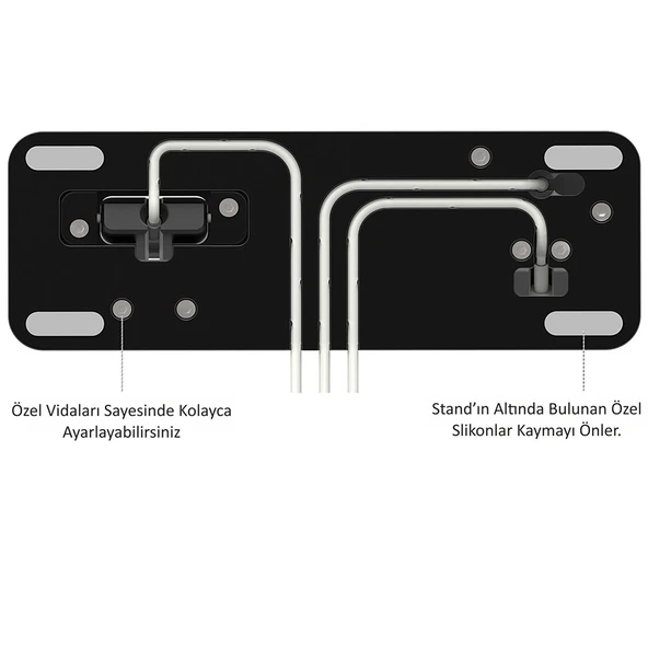 iPhone Şarj Aleti Apple Watch Şarj Aleti Çoklu Şarj İstasyonu 20W Adaptörlü Metal Şarj Standı - 4