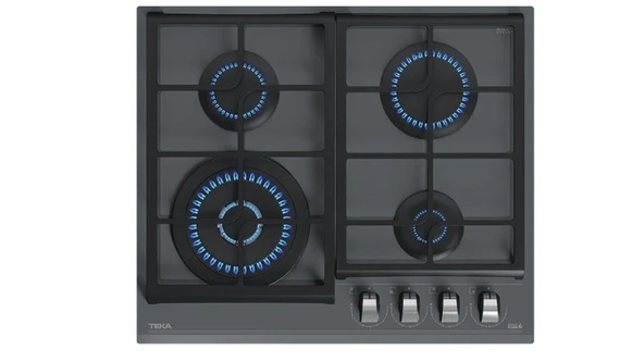 TEKA GZC 64320 ST GRİ 60 CM. EXACTFLAME ANKASTRE OCAK