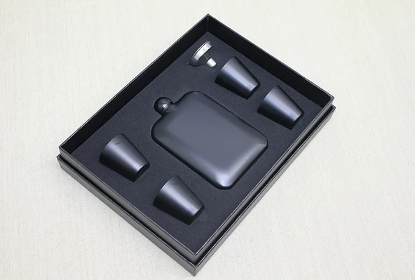 4 Shot Bardaklı Matara Seti Alk3906 ürün görseli 1