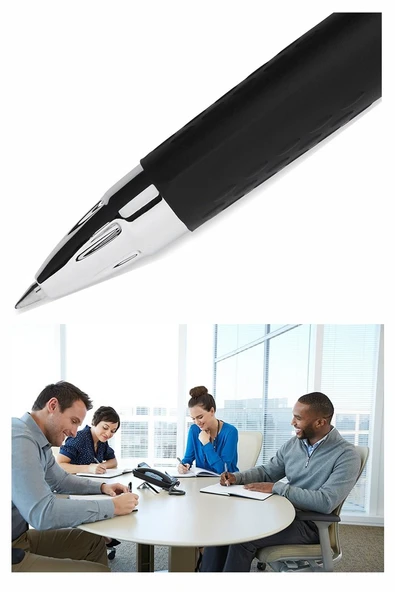 Mavi Siyah Kırmızı Pilot Kalem 3 Adet Uniball Signo Micro 207 0.5 mm Roller Uç Kalem Umn-207 İnci Uçlu Likit Mürekkepli - 2