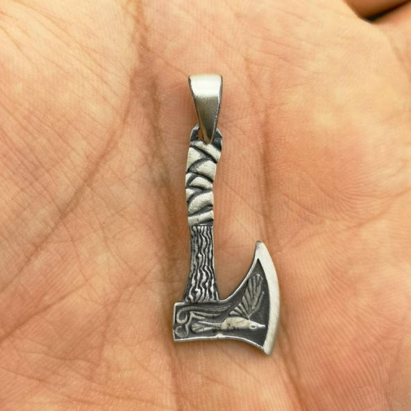 Balta Tasarımlı 925 Ayar Gümüş Kolye Ucu ürün görseli