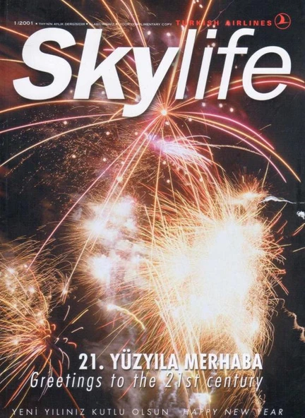 Skylife Ocak 2001 - 21. Yüzyıla Merhaba - Greetings to the 21 st Century
