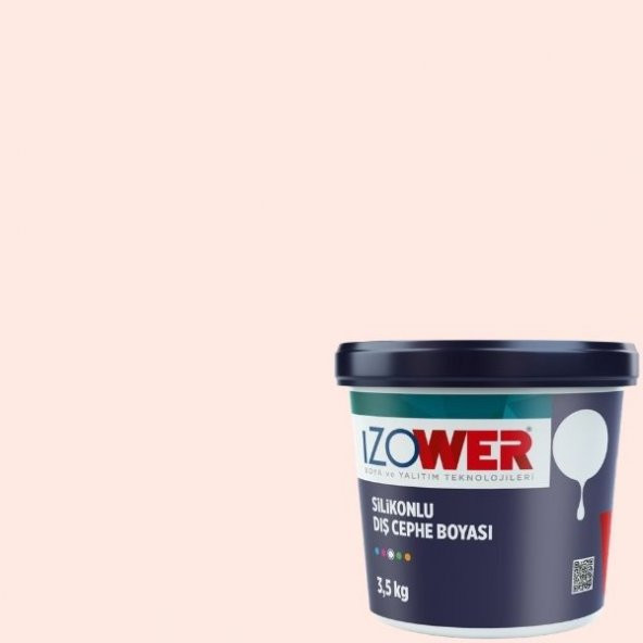İzower Silikonlu Dış Cephe Boyası - Pamuk Şekeri 10 ( 3.5 Kg )