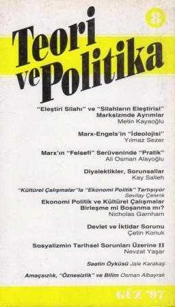 TEORİ VE POLİTİKA 8 GÜZ 97