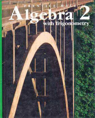 Algebra 2 With Trigonometry / 1990 Yılı Ciltli, Kuşe Kağıda, Renkli, İlk Baskısı
