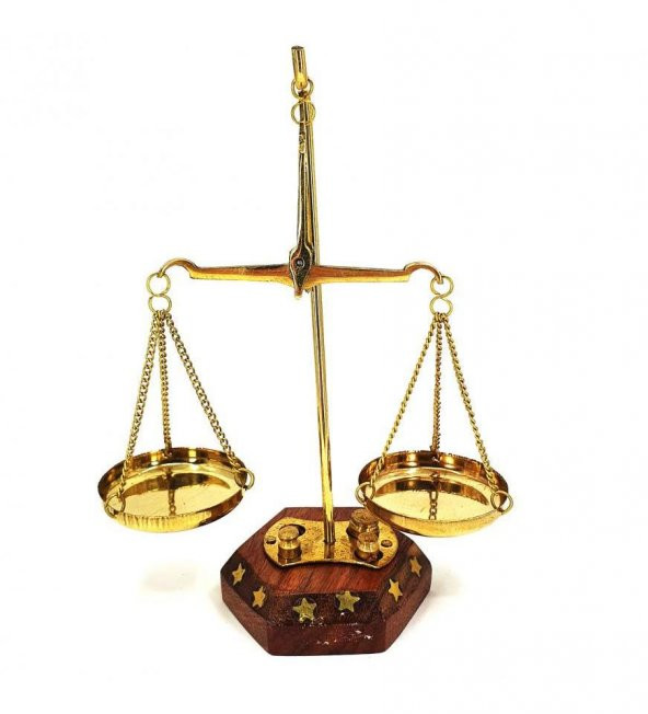 Terazi Ahşap 10 gr - Resim 2