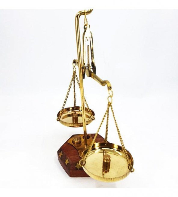 Terazi Ahşap 10 gr - Resim 3