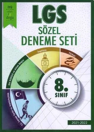 8. Sınıf LGS Sözel Deneme Seti (2021 - 2022) / Türkçe + T.C. İnkılap Tarihi ve Atatürkçülük + Din Kültürü ve Ahlak Bilgisi + İngilizce (80 Deneme)