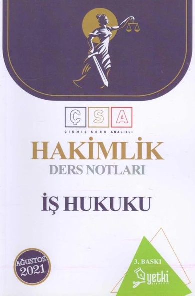 Hakimlik Ders Notları İş Hukuku