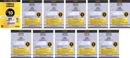 Hız Yayınları 8. Sınıf Türkçe Uzman Deneme Sınavı (10 Deneme Takım) / 5 Sıralı + 5 Genel Deneme