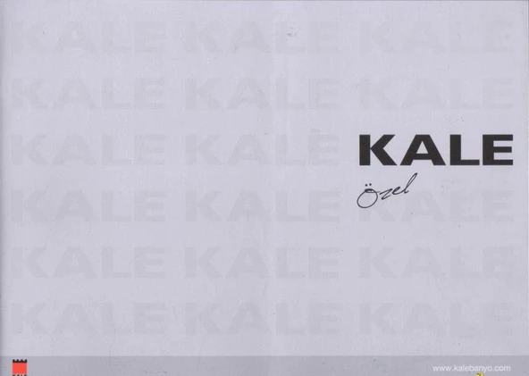 Kale Özel - Avrupa Kuşe Kağıda Renkli Resimli İlk Baskısı