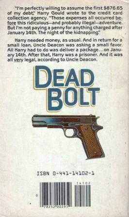 Dead Bolt - Lütfen Açıklamayı Okuyunuz - 1982 Yılı İlk Baskısı