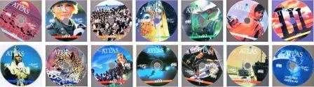 Atlas Koleksiyon CD'si Toplam 13 CD Takım (Her Zaman Keşfetmek İçin Bak) / Özel Orijinal Kutusunda