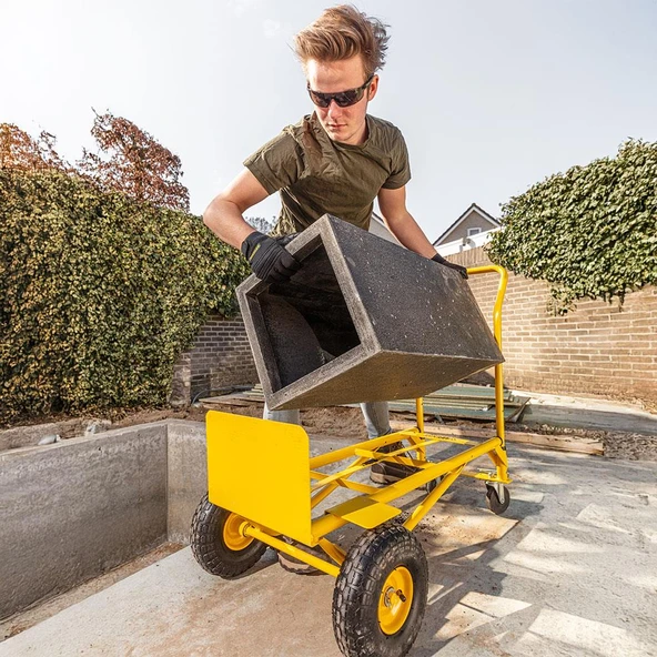 Stanley MT520 150/200Kg Endüstriyel Çok Fonksiyonlu El Arabası - 6