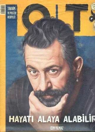 OT Aylık Süreli Yayın Yıl: 2020 Sayı: 83 "Hayatı Alaya Alabiliriz / Cem Yılmaz" / 8 Adet (Yara) ile ilgili özlü söz çıkartması Hediyeli