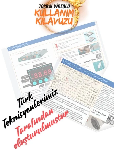 Evonest 70 Yumurtalık Tavuk Kuluçka Makinesi | Hassas Sıcaklık ve Nem Kontrolü - 7