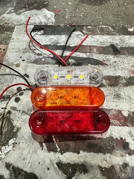 Universal 3 Ledli Dekor Lamba Sarı - 3