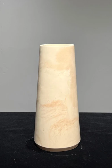 El Yapımı Beton Vazo 30 cm - 5