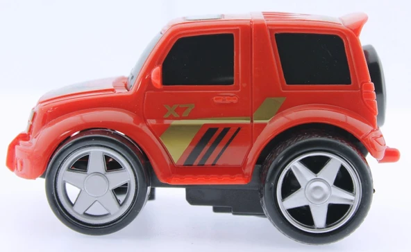 Sürtmeli Kırılmaz Kırmızı Suv Jeep  G21 - 2