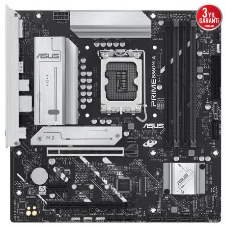 Asus Prime B860M-A-CSM 8666 MHz Oc DDR5 Intel Soket 1851 Matx Anakart - 2