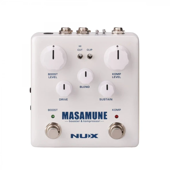 NUX Masamune Booster & Kompressor Pedalı ürün görseli 1