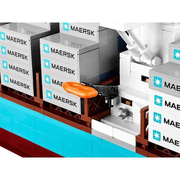 LEGO 10241 Creator Maersk Line Triple E Konteyner Ship / Konteyner Gemisi - 4