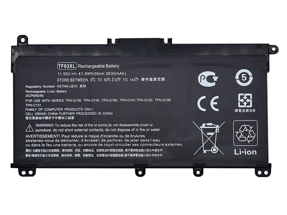 Hp Pavilion 15-ck000 Notebook Bataryası Pili - 2