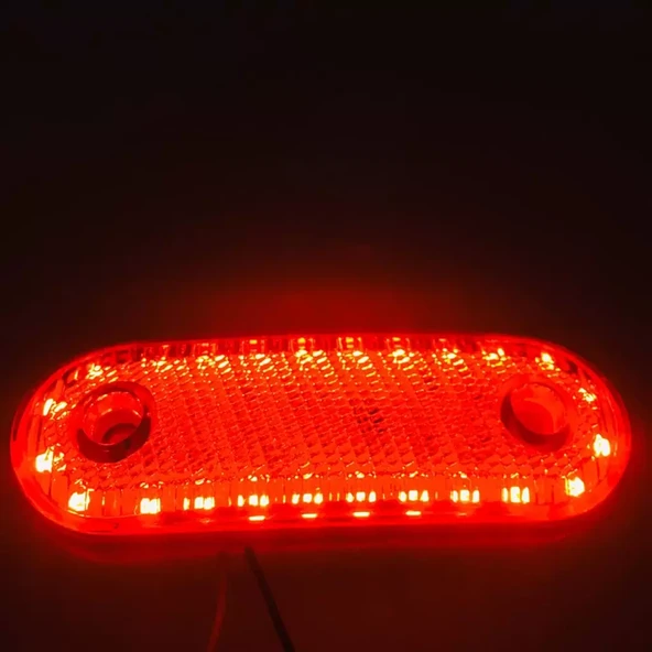 Etek Lamba Saba 12V/24V Kırmızı - 2