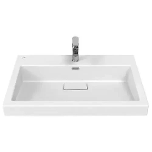 Creavit EP080-Epic 80 cm Beyaz Etajerli Lavabo