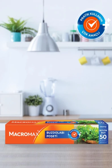 Macromax Buzdolabı Poşeti Büyük Boy 50'li - 3