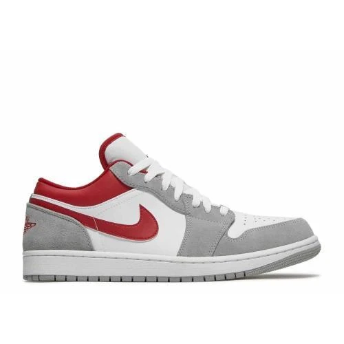 NİKE AİR JORDAN 1 LOW SE LİGHT SMOKE GREY GYM RED