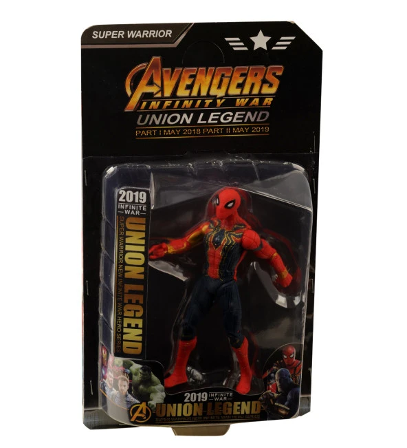 2019 Infiniti War, Union Legend Işıklı Avengers,Örümcek Adam 17cm - 4