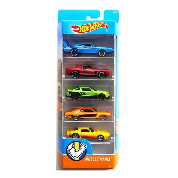Nessiworld Hot Wheels 5'li Araba Seti