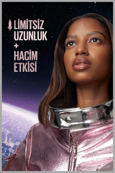 Maybelline New York Lash Sensational Sky High Space Diamond Top Coat - Elmas Işıltılı Son Kat Maskara - 4