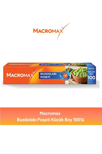 Macromax Buzdolabı Poşeti Küçük Boy 100'lü