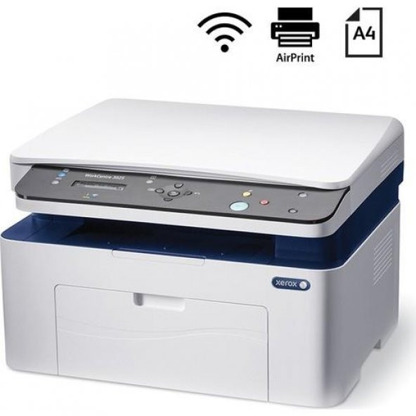 Xerox 3025V/Bı Mono Wifi Çok Fonksiyonlu Lazer Yazıcı - 3