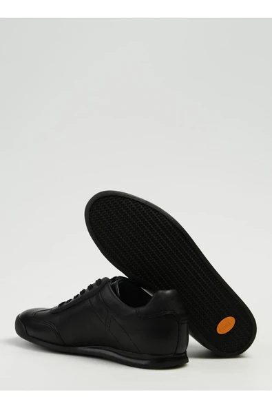 Greyder 13222 Erkek Hakiki Deri Bağcıklı Siyah Casual Ayakkabı - 4