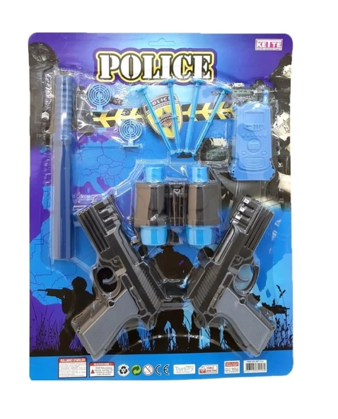 11 Parça Kartelada Ok Atan Polis SETİ 2460