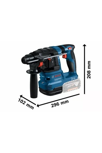Bosch GBH 185-LI Akülü Kırıcı Delici 2x4.0 ah - 3
