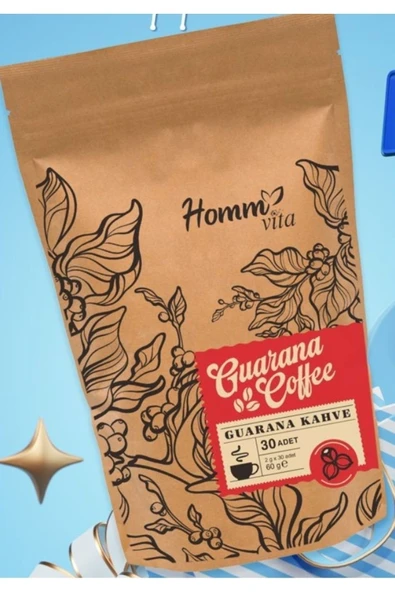 HOMM BİTKİSEL HOMM VITA GUARANA KAHVE 30 ADET 60GR