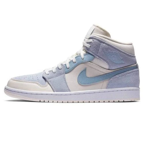 NİKE AİR JORDAN 1 MİD  MİXED TEXTURES CELESTİNE BLUE