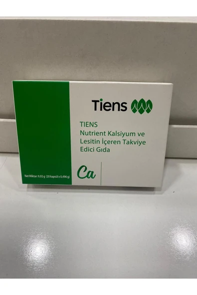 TİENS NUTRİENT KALSİYUM VE LESİTİN İÇEREN TEG