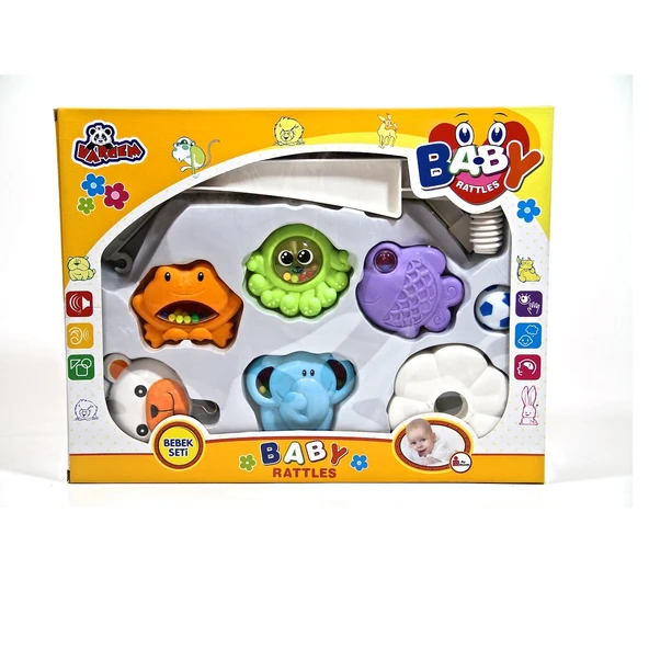 Kutulu Kurmalı Hayvan Figürlü Dönence 8123